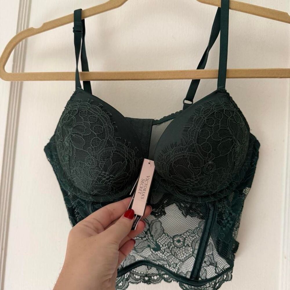Victoria-s-secret Women's Green Bra